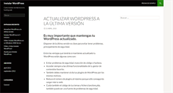 Desktop Screenshot of instalar-wordpress.com